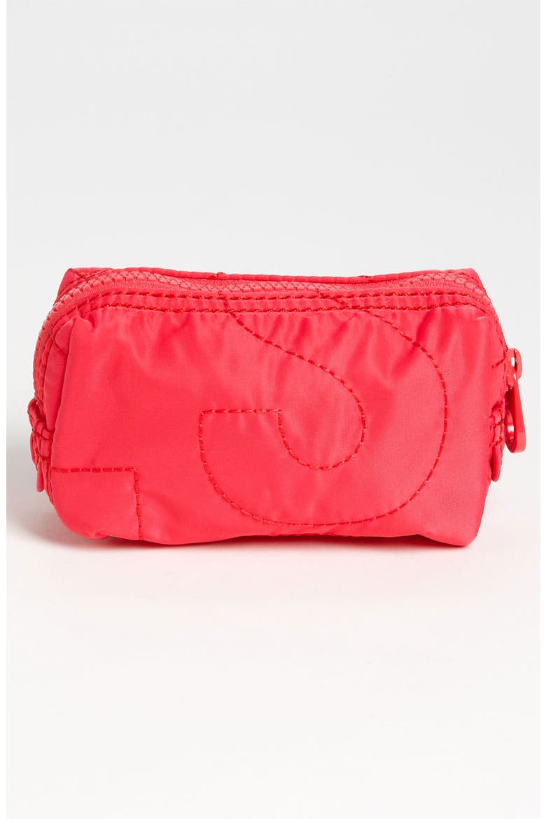 'Pretty Nylon' Cosmetics Case, Alternate, color, ROCK LOBSTER