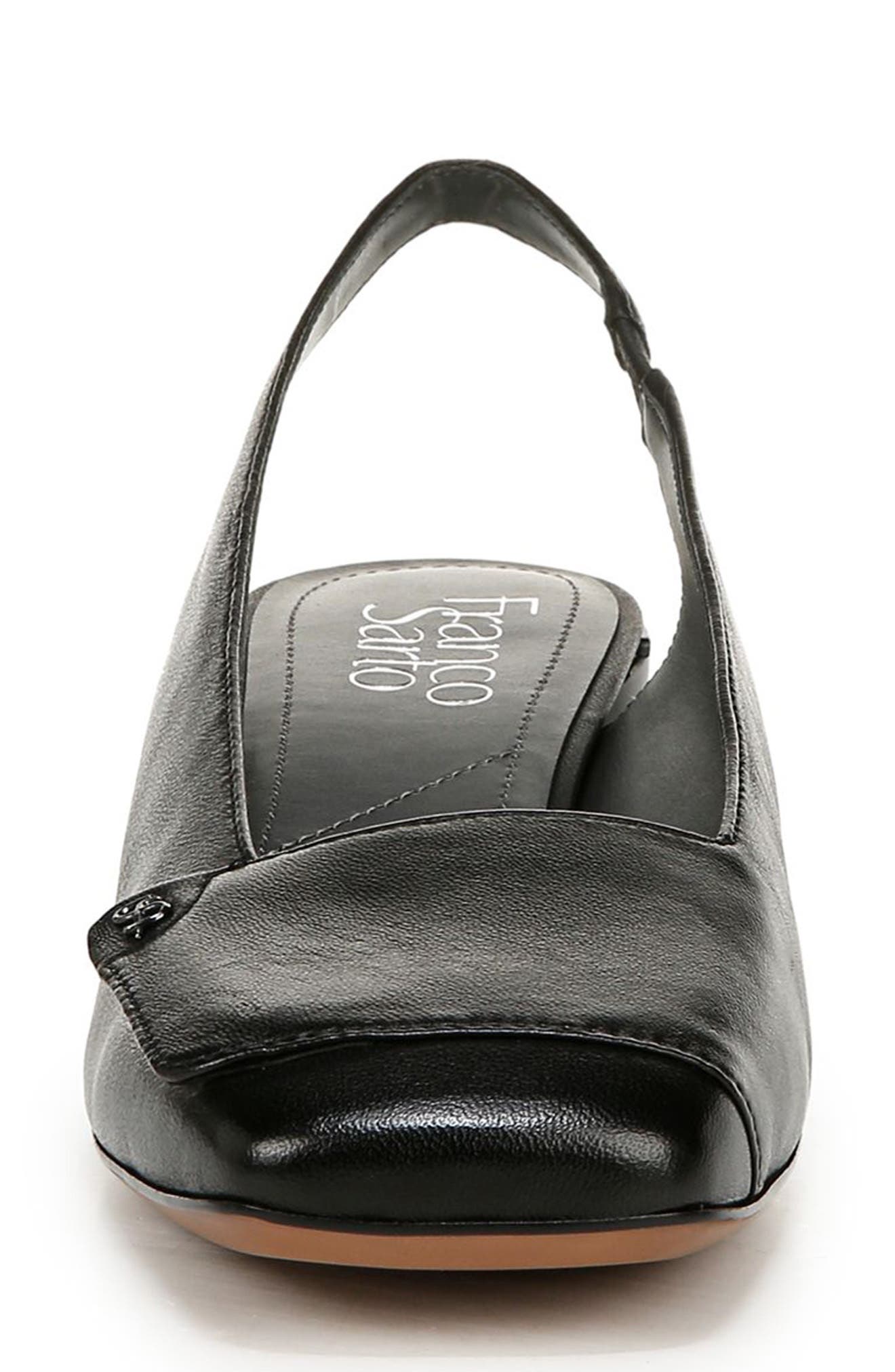 Franco Sarto Nola Slingback Pump, Alternate, color, Black