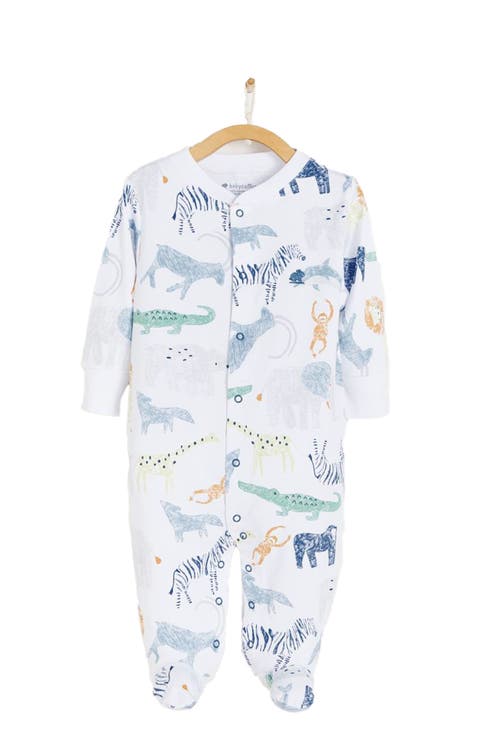 Premium Peruvian Pima Cotton Kenya Footie Pajamas For Infant