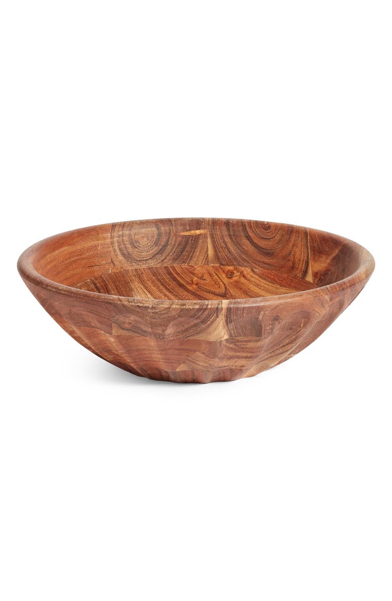 NORDSTROM AT HOME Large Wood Bowl, Main, color, 