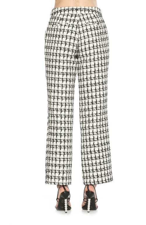 Alexia Admor High Waist Tweed Pants