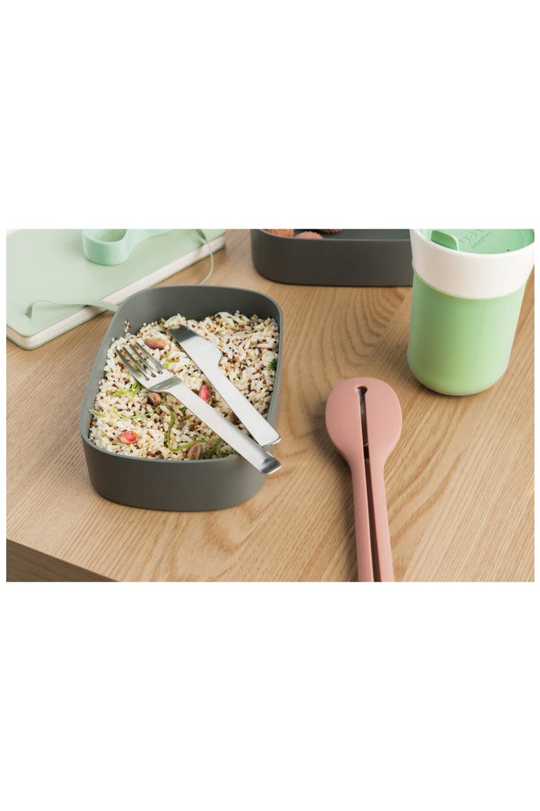 Stainless Steel Utensil Travel Set, Alternate, color, PINK