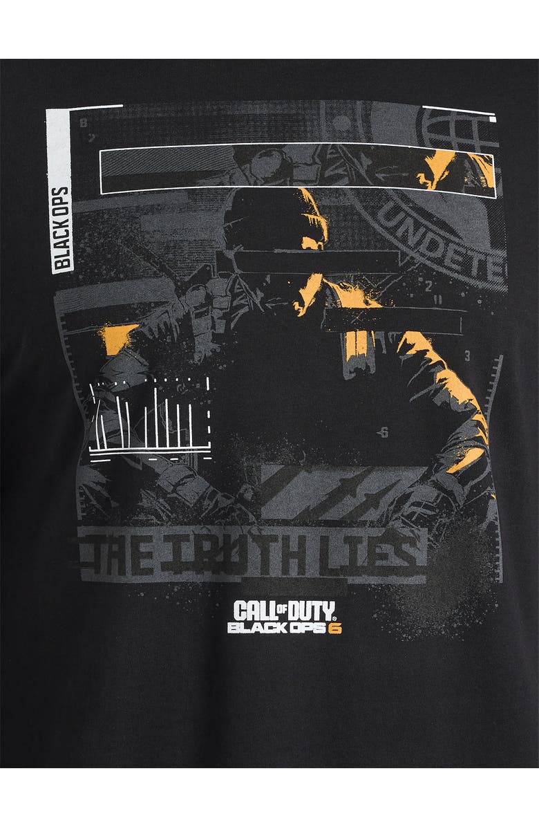 True Nation by DXL Big & Tall Call of Duty Black Ops Graphic tee, Main, color, Black