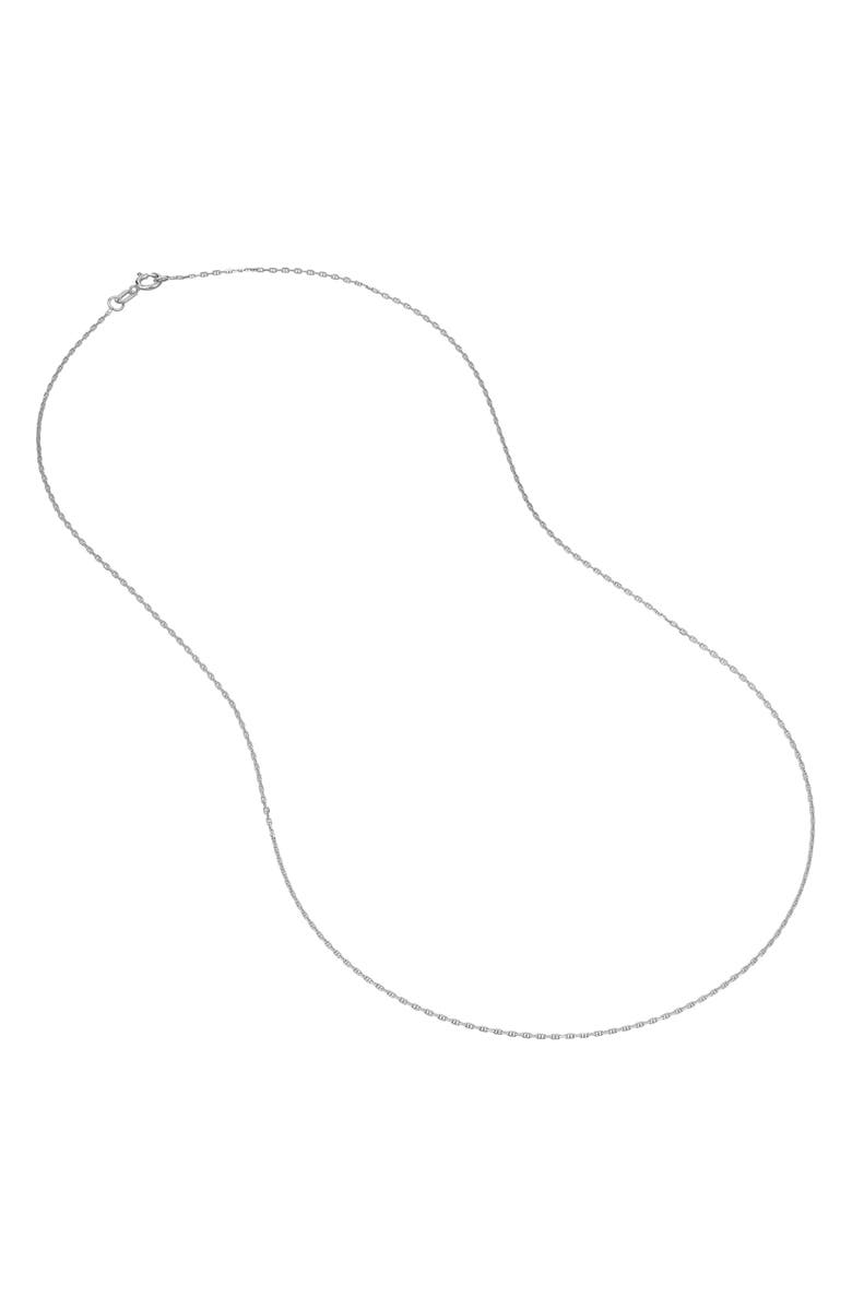HAWLEY ST 14K Gold Diamond-Cut Anchor Chain Necklace, Alternate, color, 