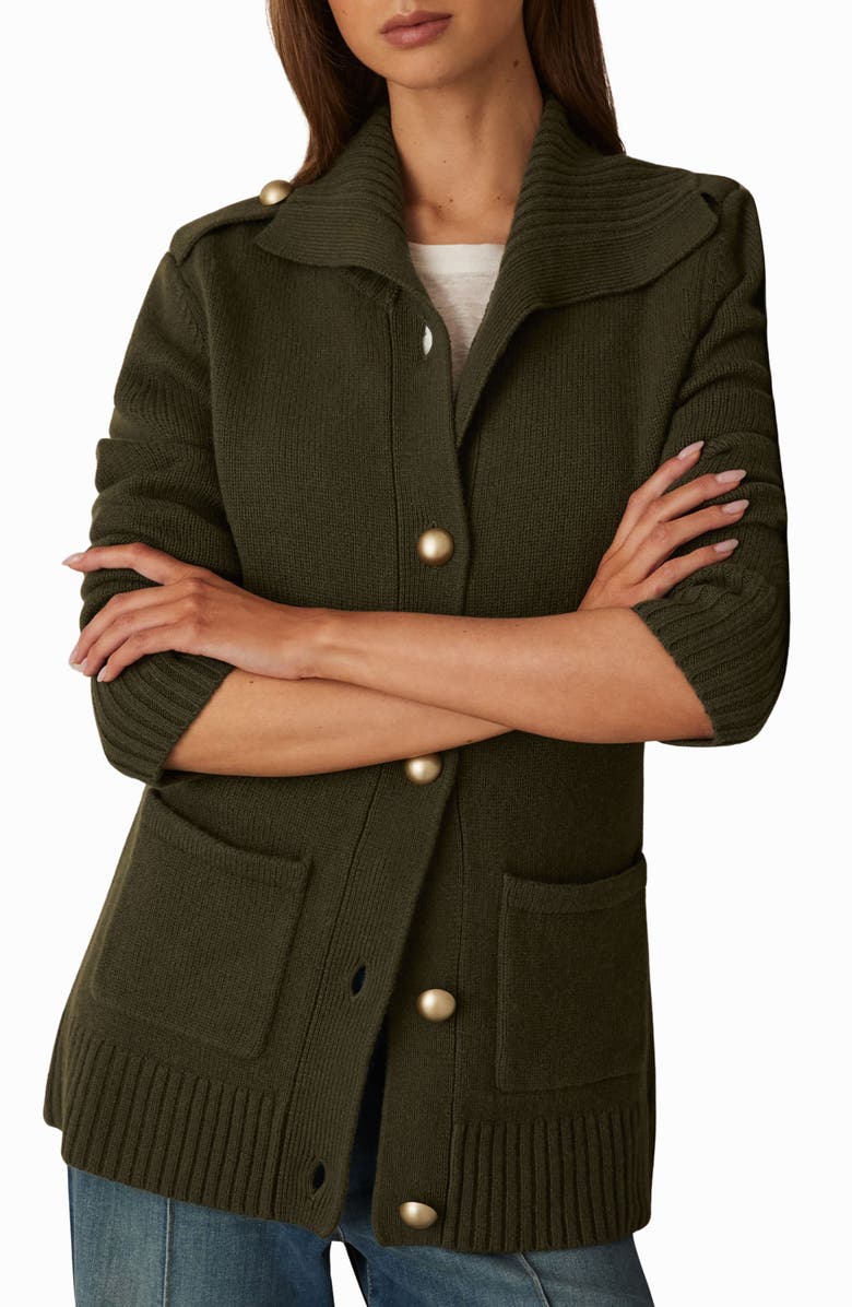 Reiss Cat Cardigan, Alternate, color, 