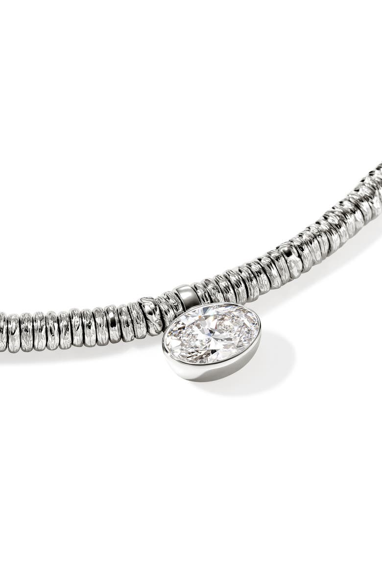 John Hardy Lovestruck<sup>™</sup> Heishi Lab Grown Diamond Pendant Necklace, Alternate, color, 