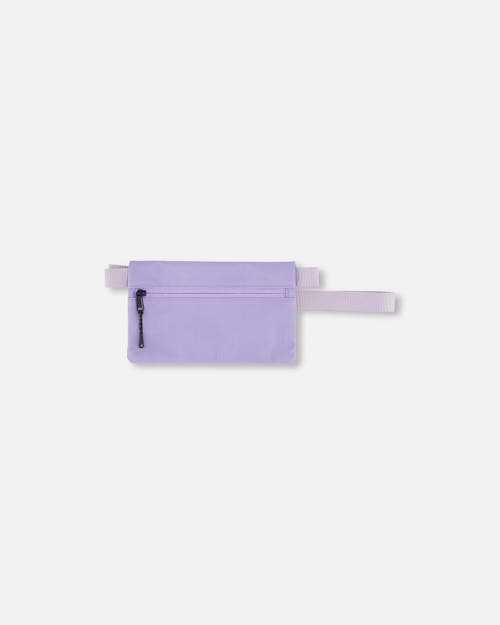 Deux Par Deux Double Pencil Case Cat In Purple
