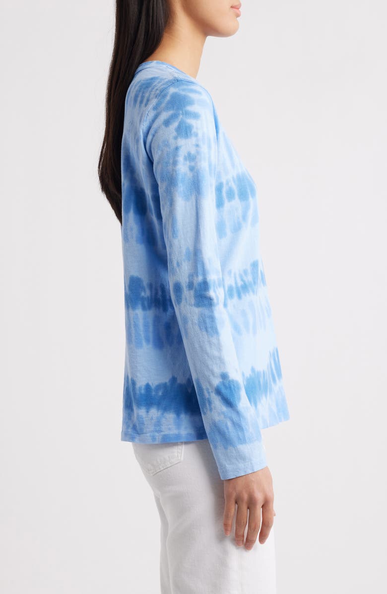 MARGARET O'LEARY Tie Dye Long Sleeve T-Shirt, Alternate, color, 