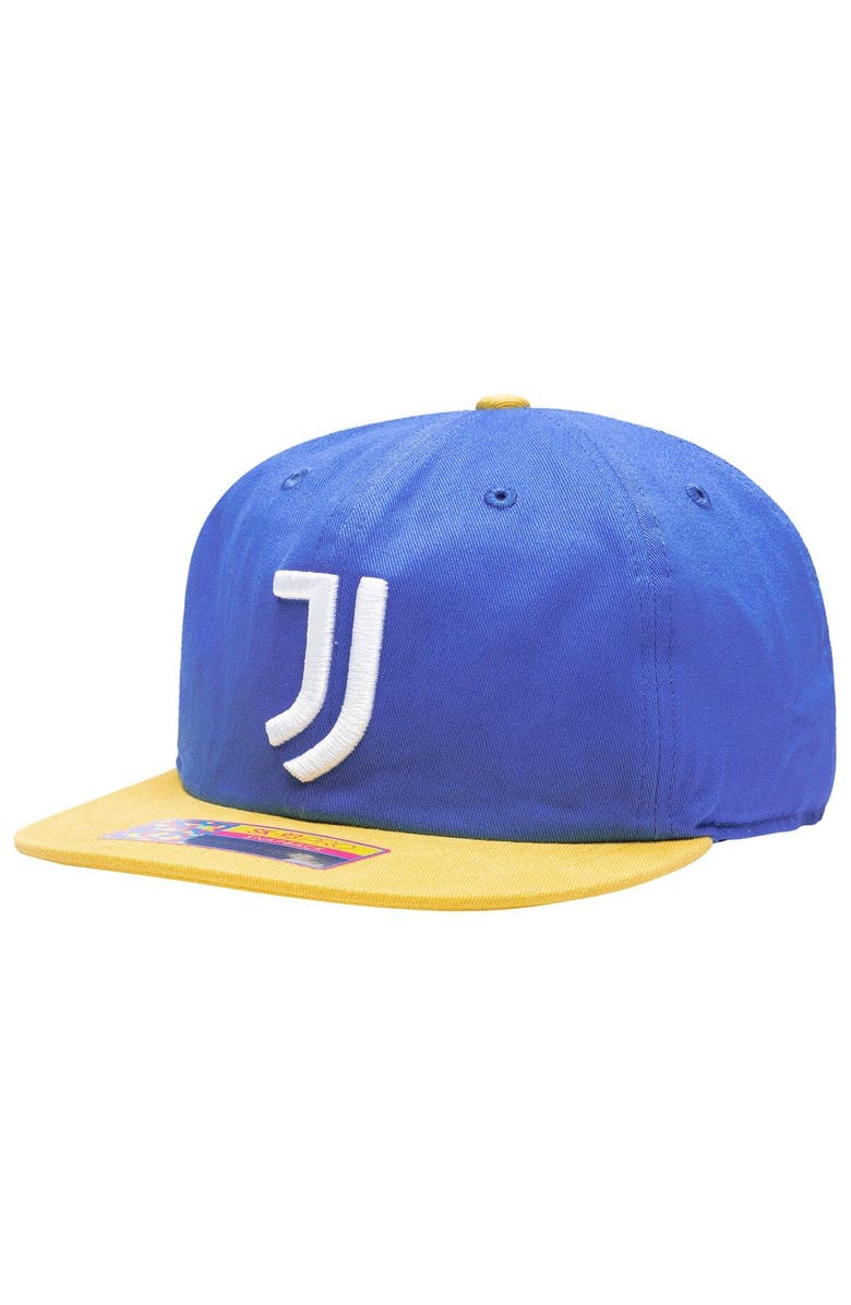 FAN INK Men's Blue Juventus Swingman Snapback Hat, Main, color,