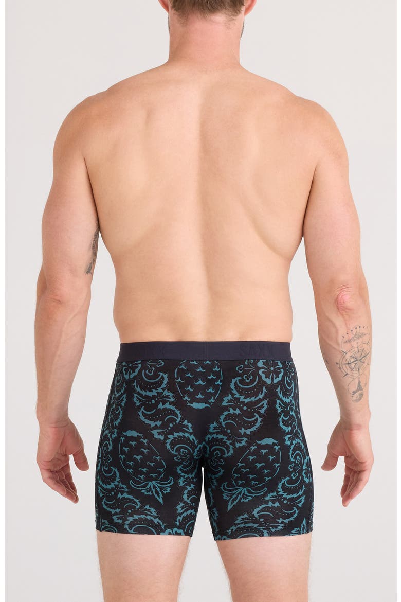 Vibe Xtra Boxer Briefs, Alternate, color, PINEAPPLE/ HOUNDSTOOTH/ BLACK
