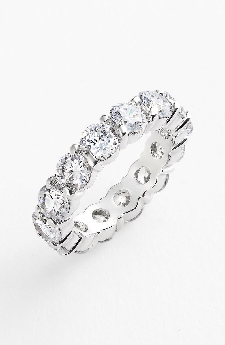 Ariella Collection Eternity Band Ring, Main, color, 