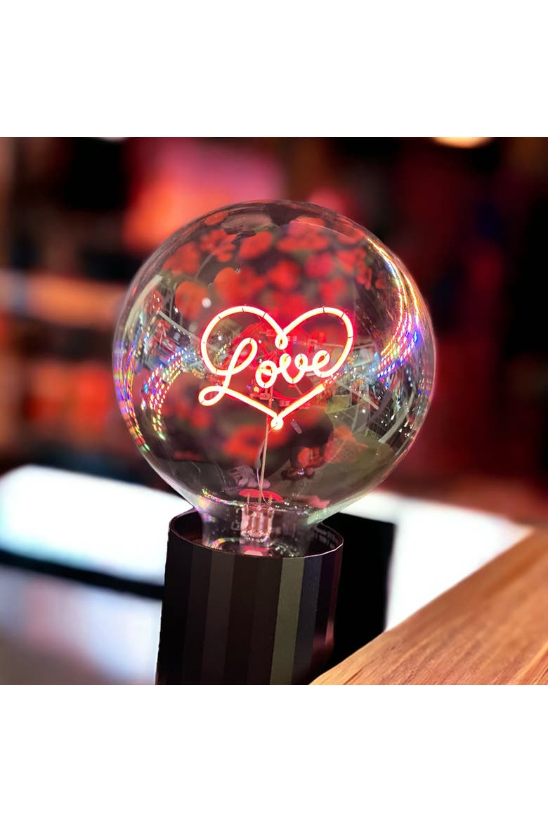 Love Portable Table Lamp, Alternate, color, Emerald