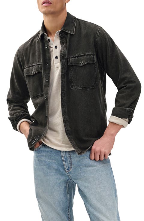 ジャケット・アウター VAULTROOM DENIM OVERSHIRT / BLUE VAULTROOM DENIM OVERSHIRT