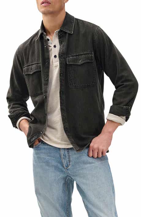 rag & bone Infused Denim Shirt Jacket