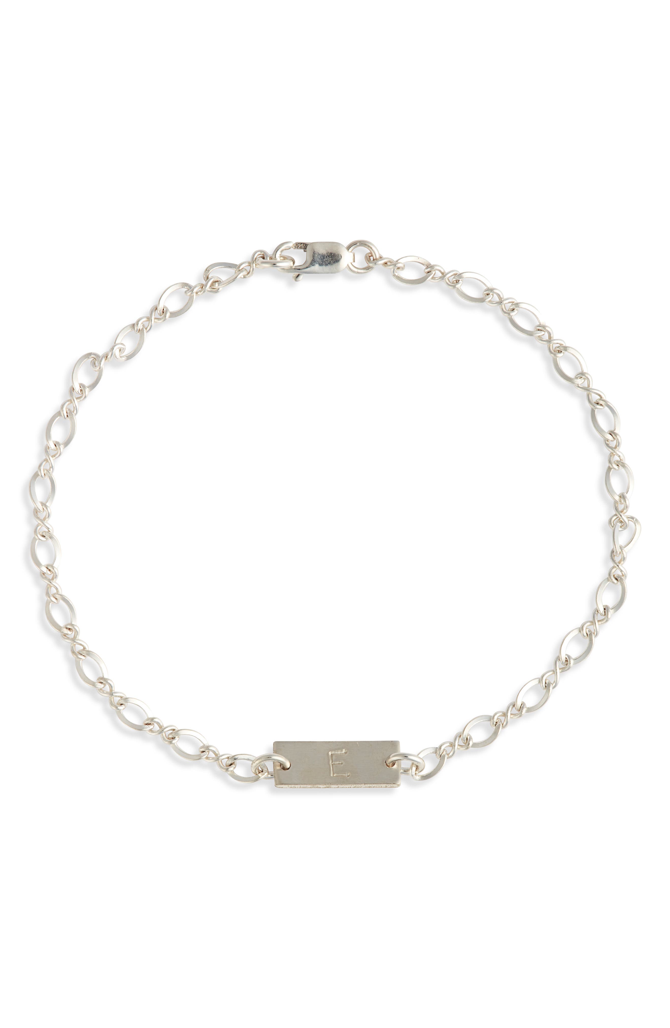 STERLING SILVER - E