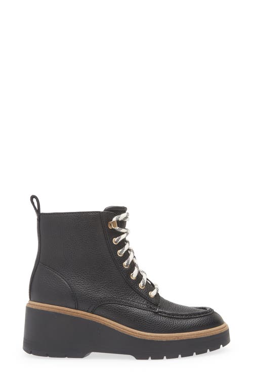 Cole Haan Zerogrand Cityquest Waterproof Wedge Bootie In Black