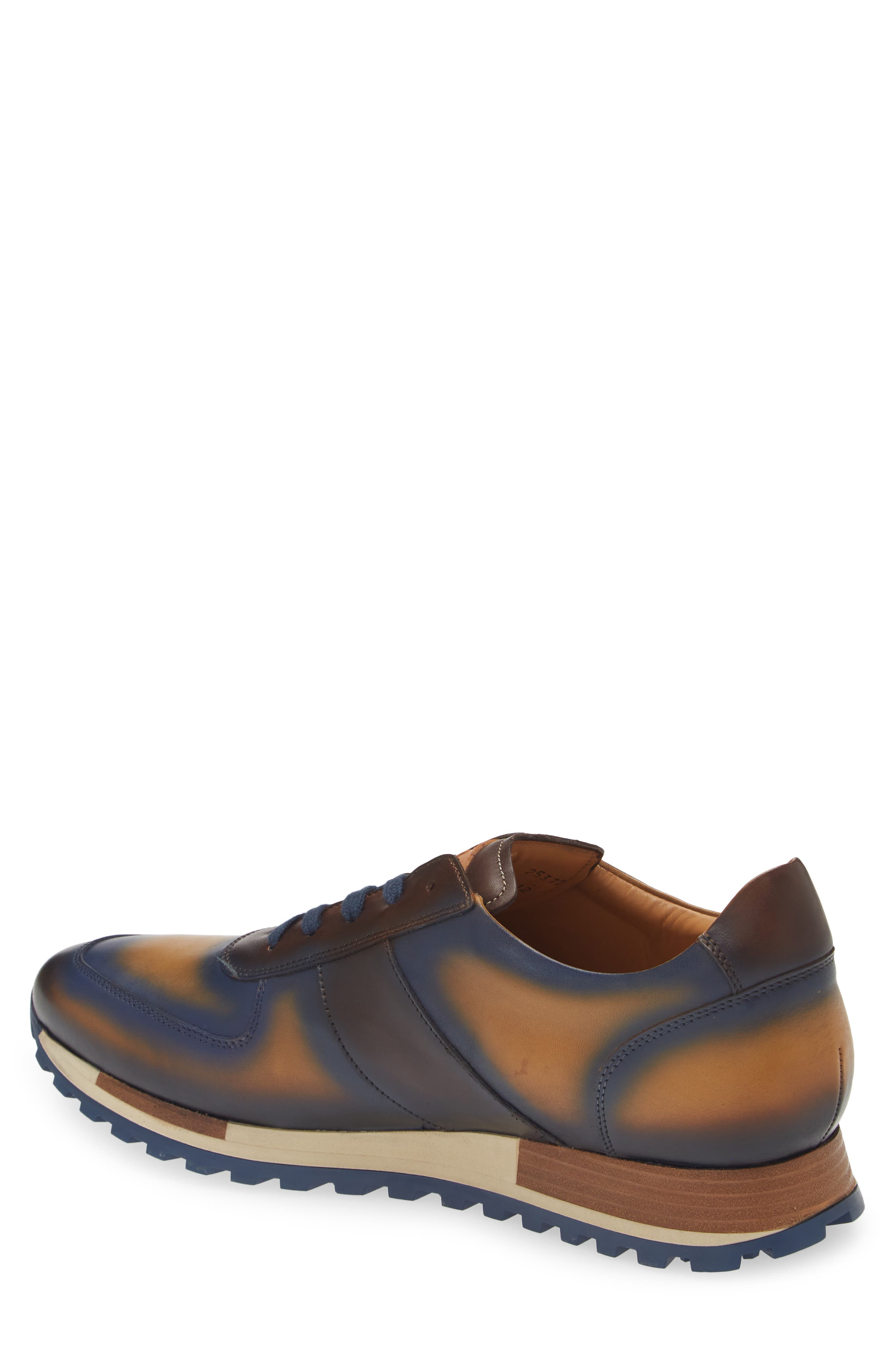 Mezlan Latini Sneaker, Alternate, color, Blue/ Multi