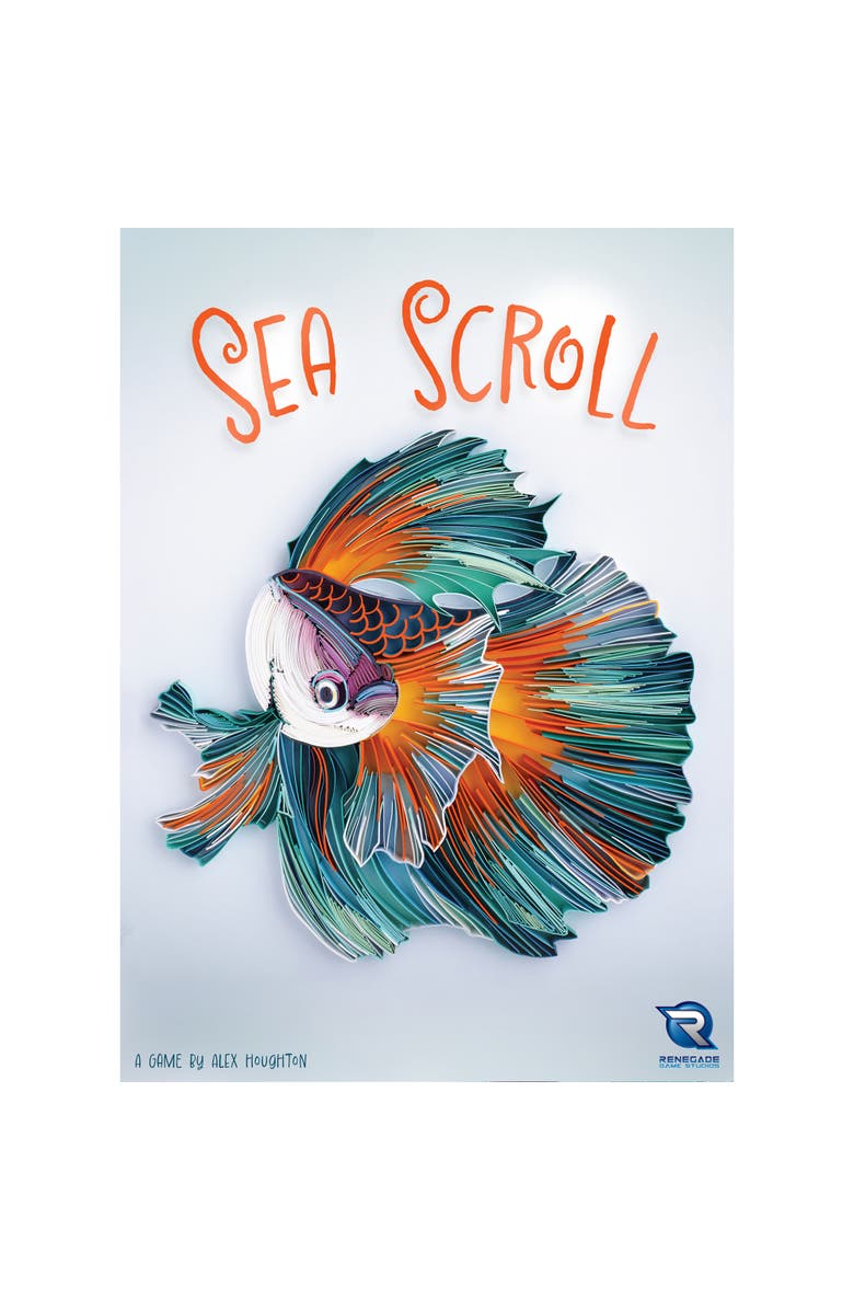 Renegade Game Studios Sea Scroll, Set Collection Board Game, Ages 10+, Up to 6 Players, Alternate, color, Multicolored