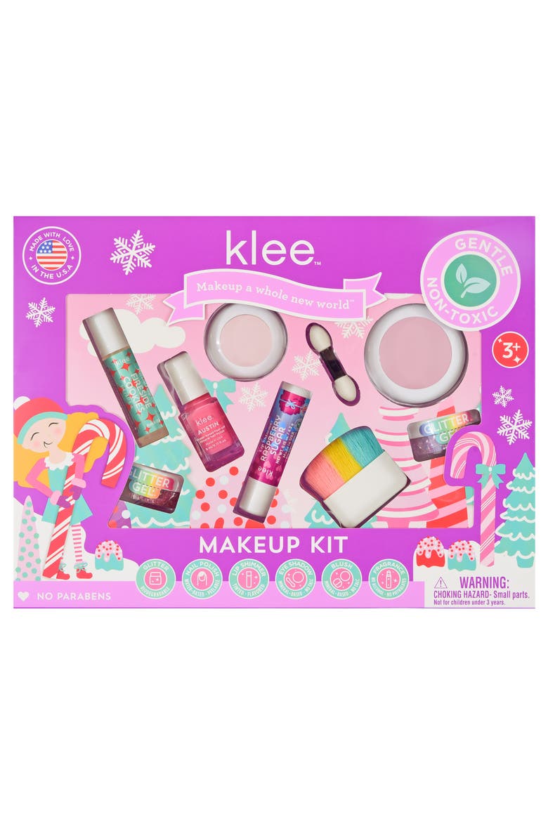 Holiday Giggles - Kids' Holiday Mineral Makeup Set, Alternate, color, Multi