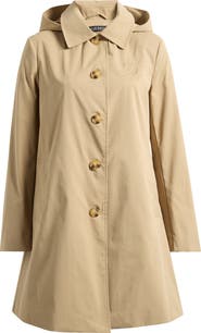 Lauren Ralph Lauren Crested Hooded Coat