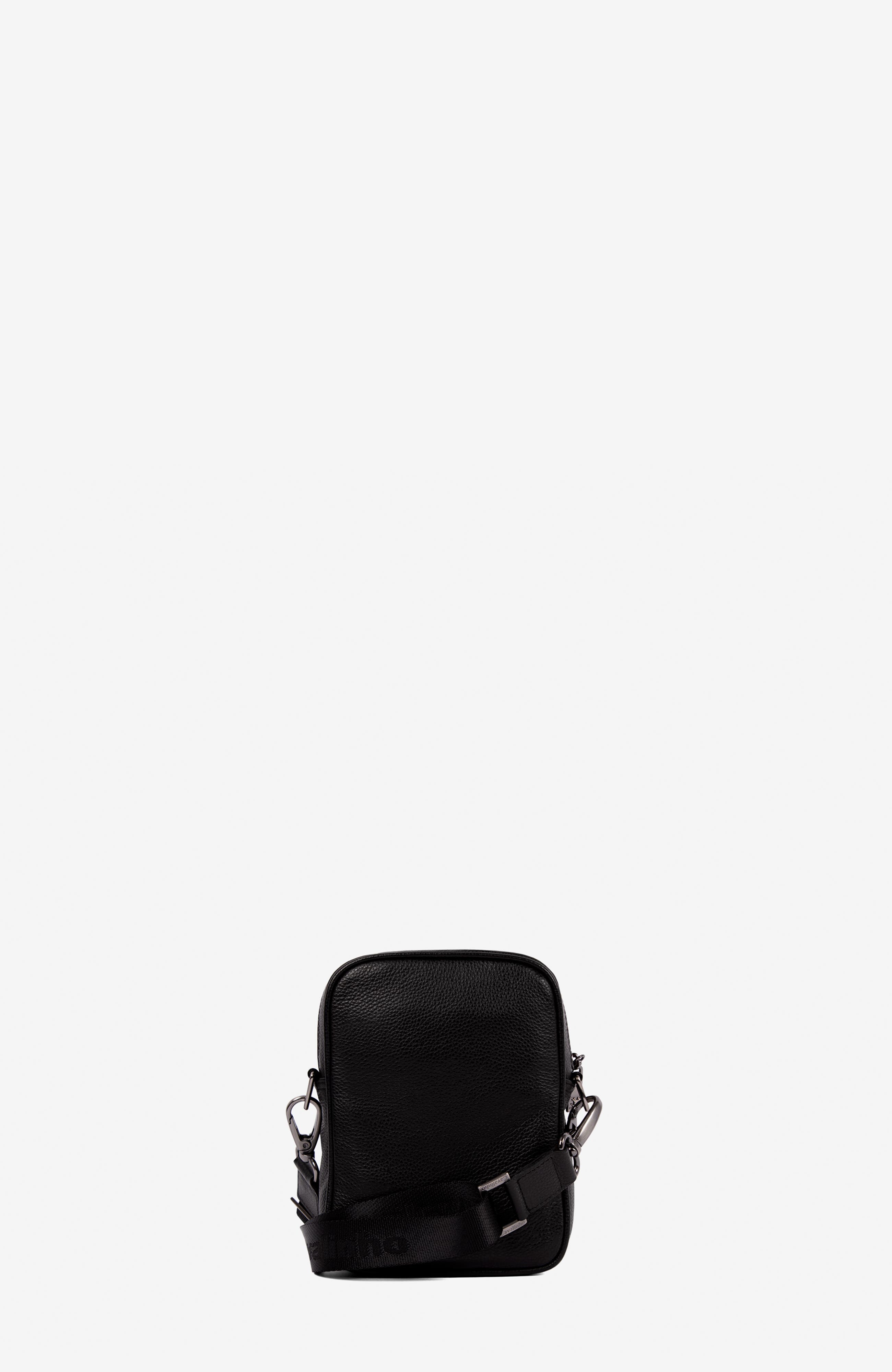 El Cavaleiro Leather Traveler Crossbody Bag 542, Alternate, color, Black