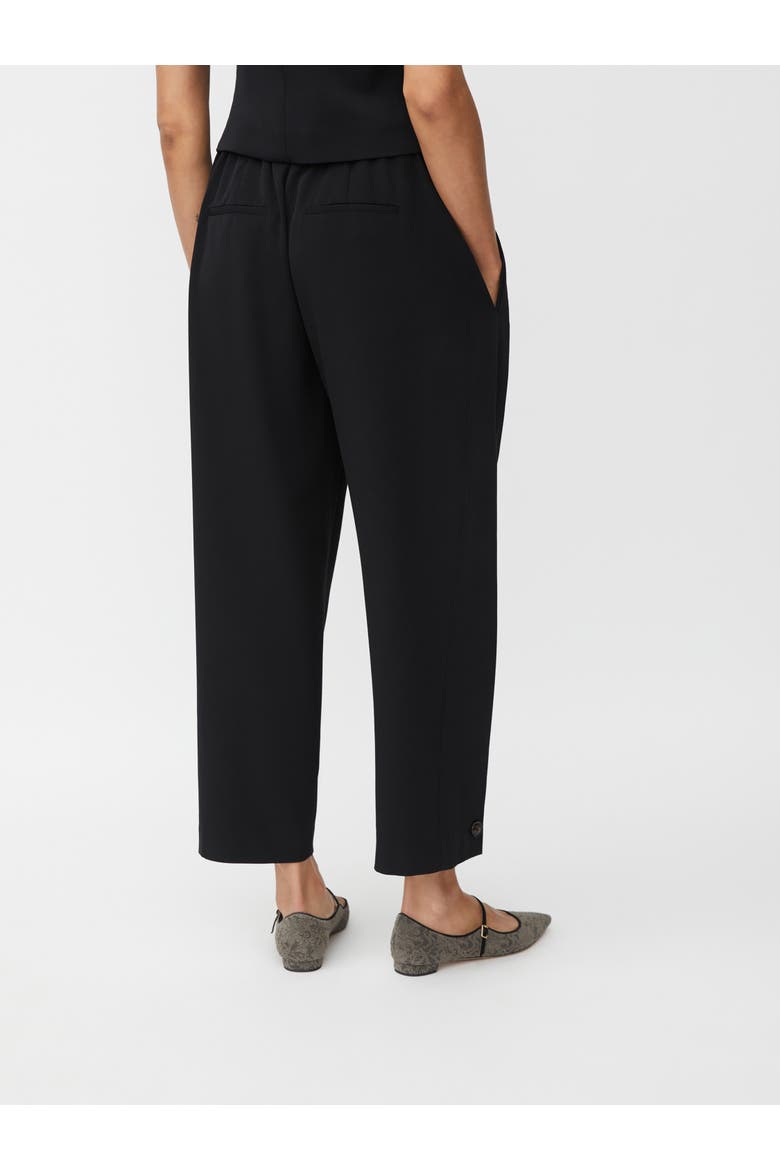 Mapunna High Rise Pleated Trousers, Alternate, color, Black