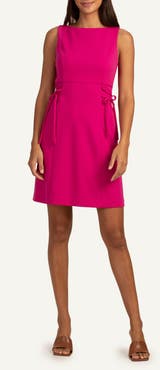Trina Turk Cressida Sleeveless Side Bow Sheath Dress