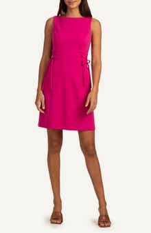 Trina Turk Cressida Sleeveless Side Bow Sheath Dress