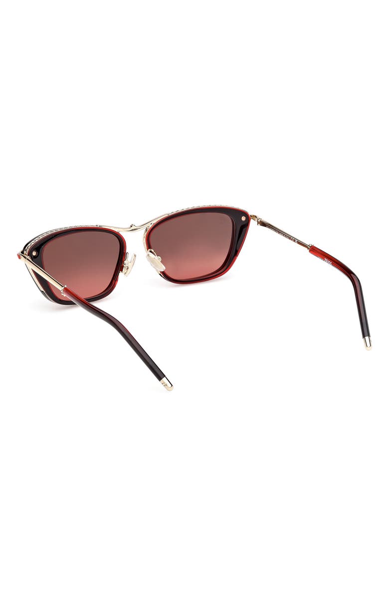 Christian Louboutin 54mm Geometric Sunglasses, Alternate, color,