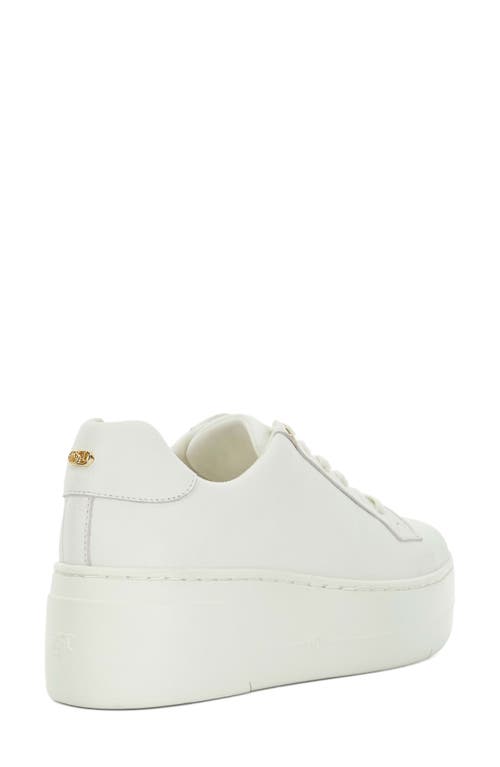 Dune London Episode Platform Sneaker In White