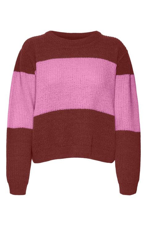 Magate Stripe Crewneck Sweater