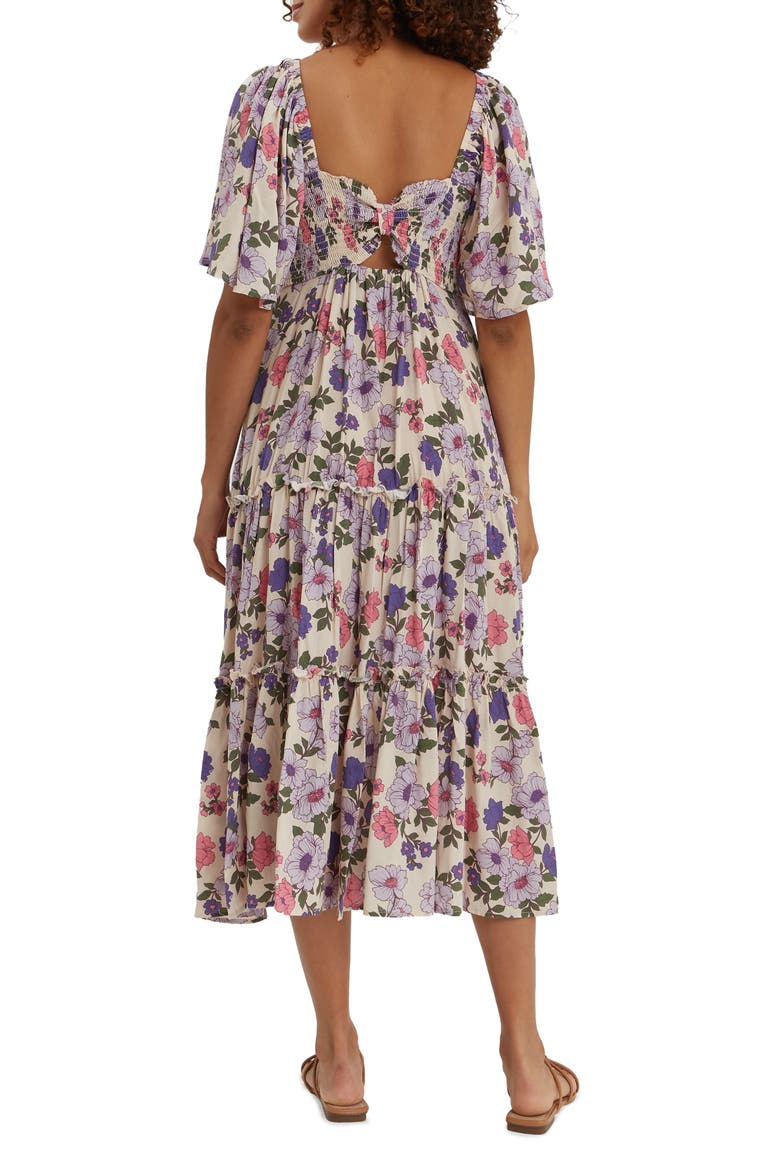 Gracie Maternity & Nursing Dress, Alternate, color, FLORA