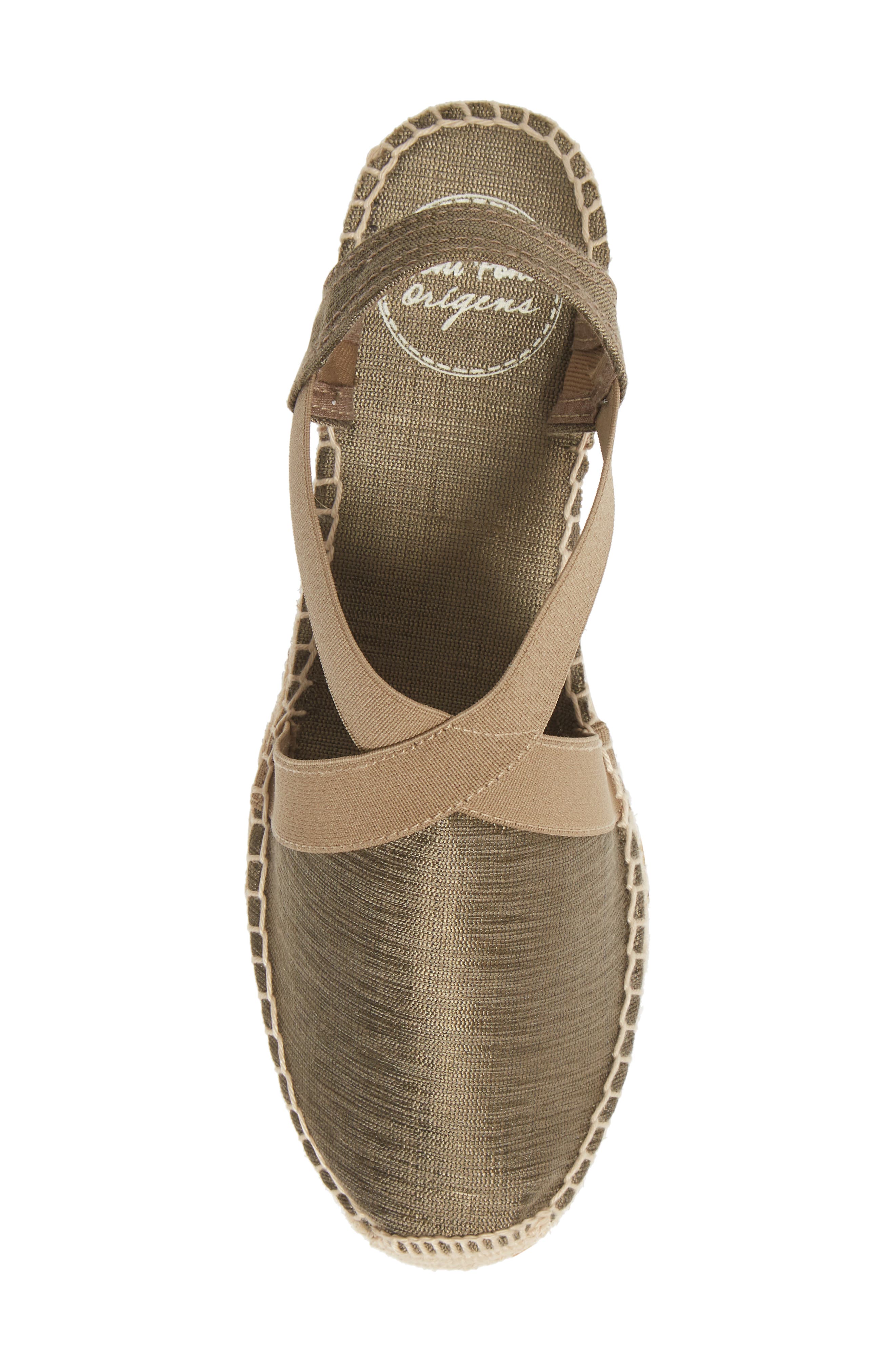 Toni Pons 'Vic' Espadrille Slingback Sandal, Alternate, color, Taupe Fabric