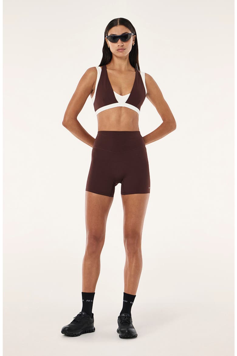 Unity Sports Bra, Alternate, color, MAHOGANY/ WHISPER WHITE