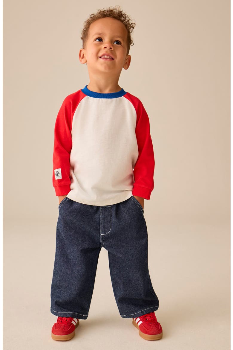 Kids' Utility Relaxed Jeans, Alternate, color, BLUE
