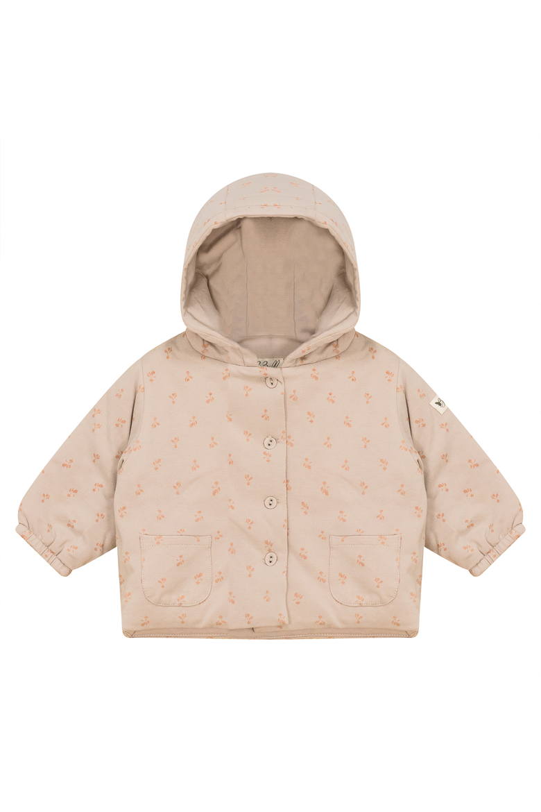 Radish Print Modal Jersey Jacket, Main, color, Pink/Biscuit