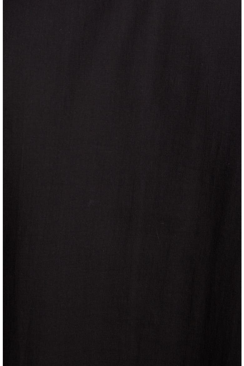Double Layer Cotton Shirt, Alternate, color, BLACK