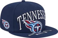 New Era Men's New Era Navy Tennessee Titans Oversized 59FIFTY Fitted Hat