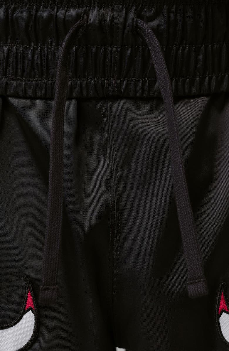 Jordan Muay Thai Shorts, Alternate, color, Black/ Sail/ University Red