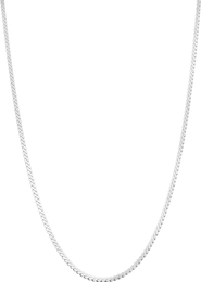 Bearfruit Jewelry 18k Gold Plated Sterling Silver Cleopatra Flat Chain Necklace Gift Idea