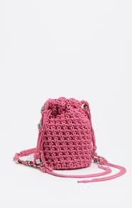 Bimba y Lola Mini Braided Bucket Bag