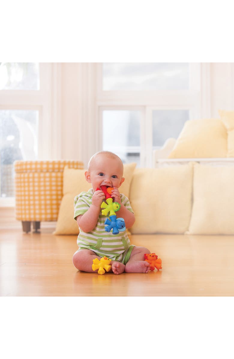 INFANTINO Snap and Pop Pals, Alternate, color, Blue