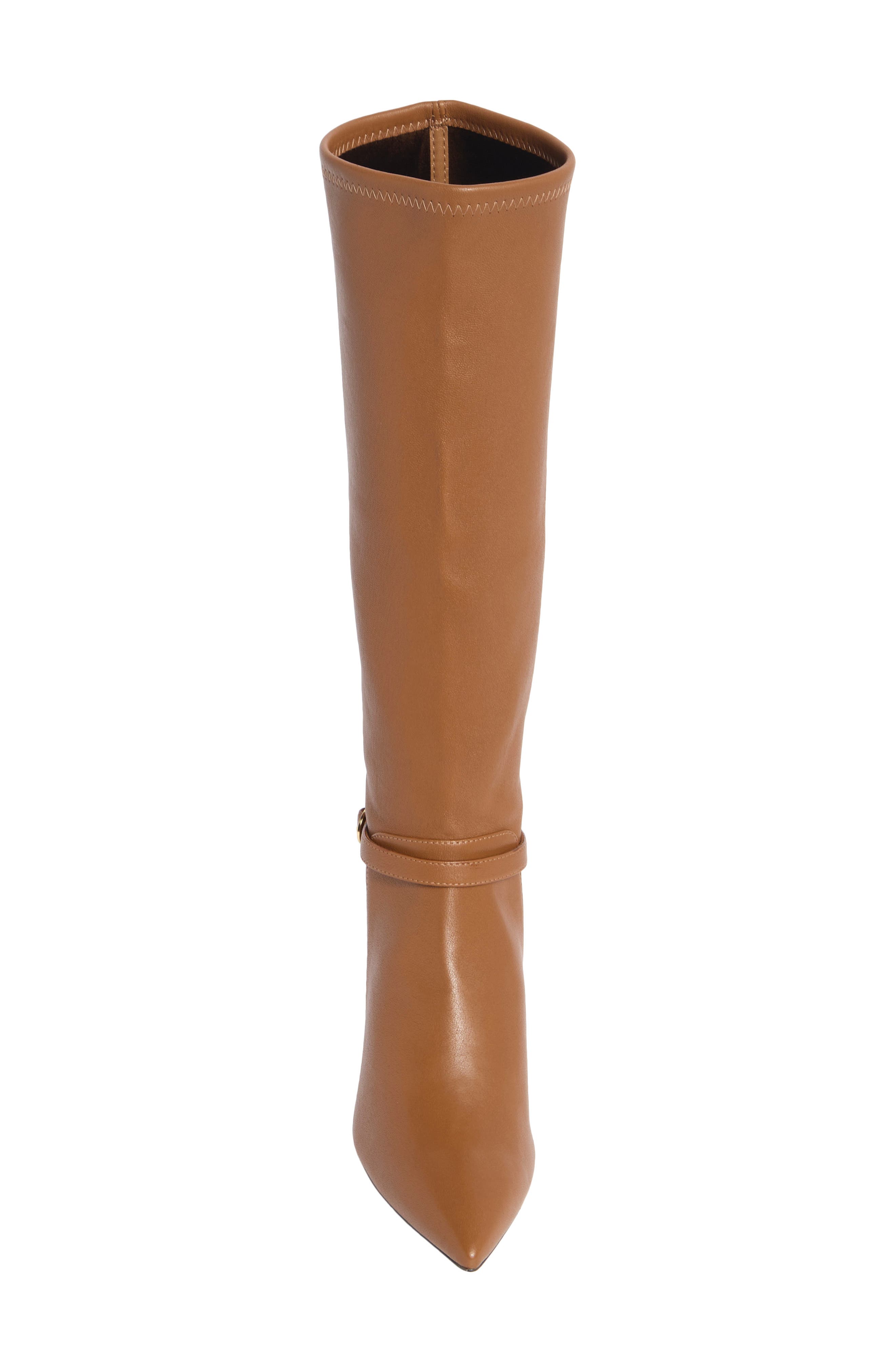 Stuart Weitzman Lori Knee High Boot, Alternate, color, Cognac