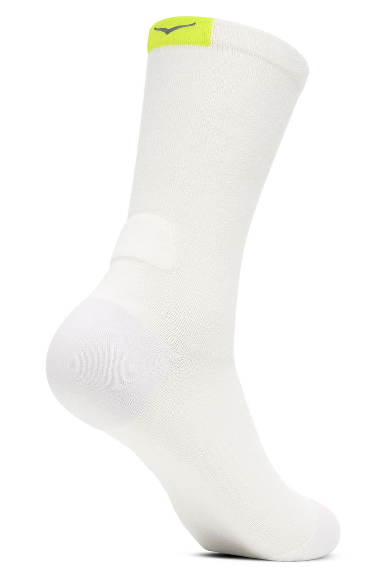 Clifton Run Crew Socks, Alternate, color, WHITE
