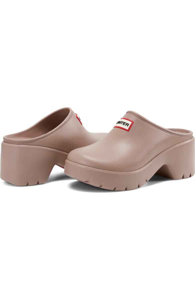Hunter Anika Clog, Alternate, color, Medium Natural
