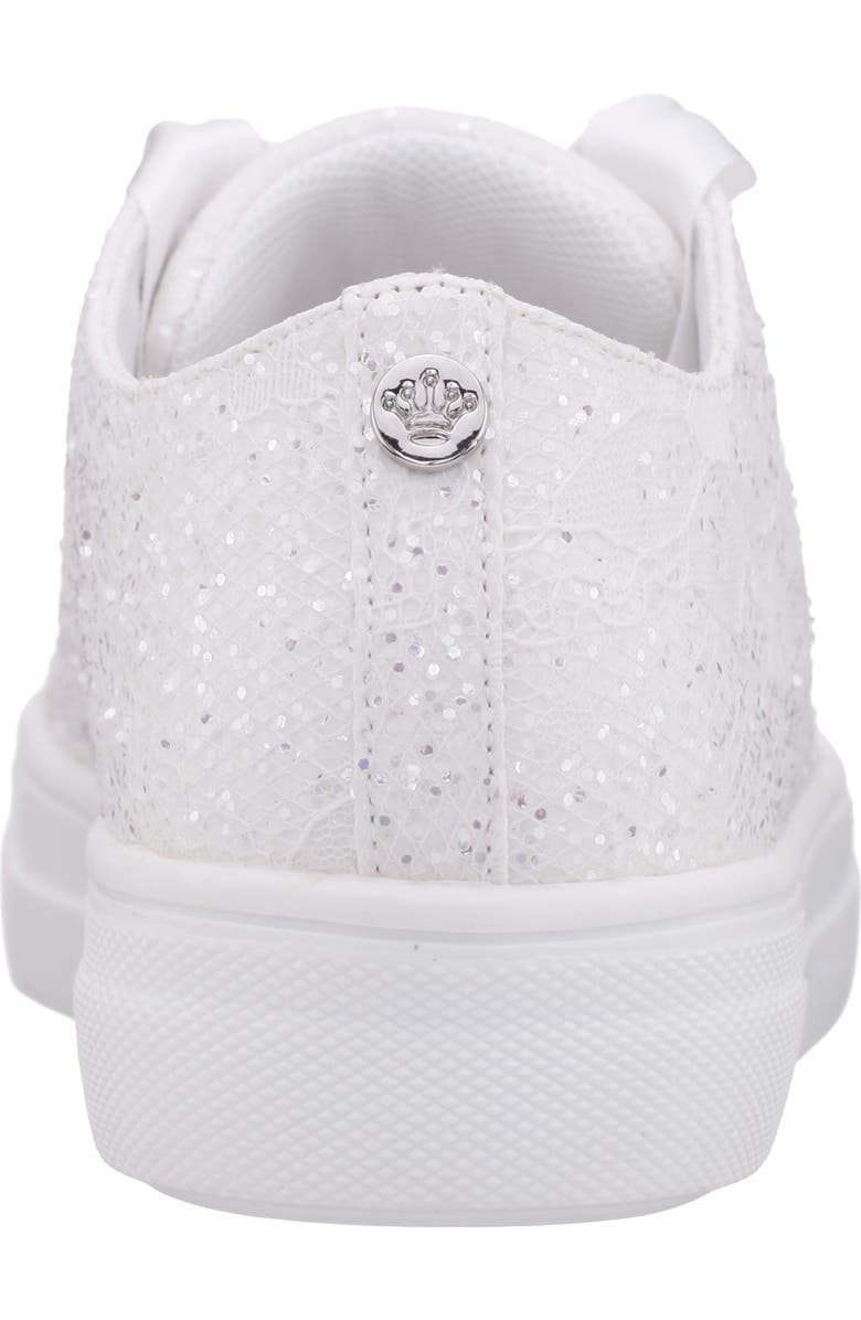 Nina Kids' Glitter Cap Toe Sneaker, Alternate, color,