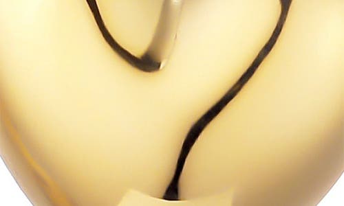 Adornia Gold Freshwater Cultivated Pearl Heart Drop Earrings In Gold