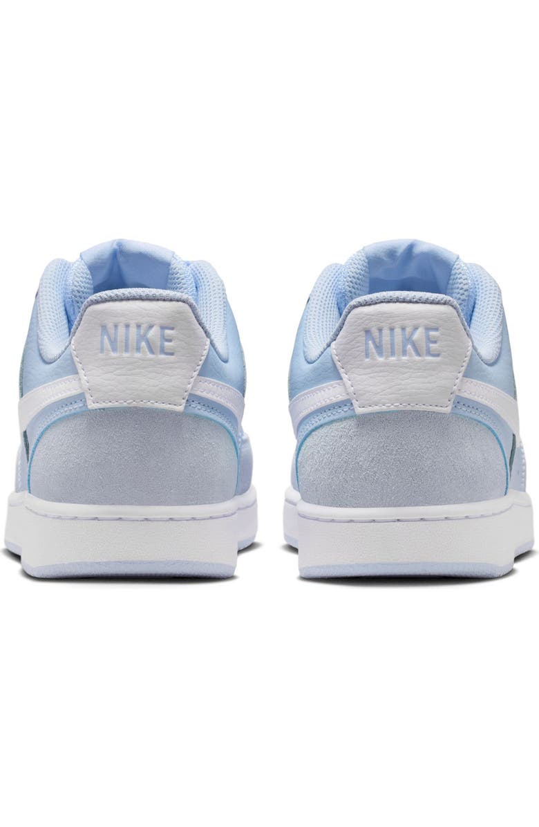 Nike Court Vision Low Sneaker, Alternate, color, Hydrogen Blue/ White