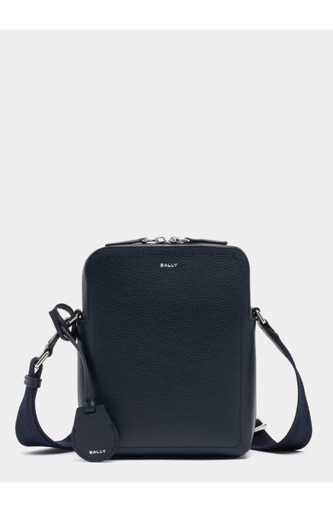 Capitol Crossbody Bag in Grained Bovine Leather