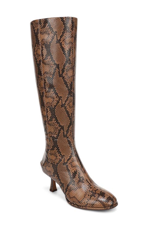 Marlowe Leather Knee High Boot
